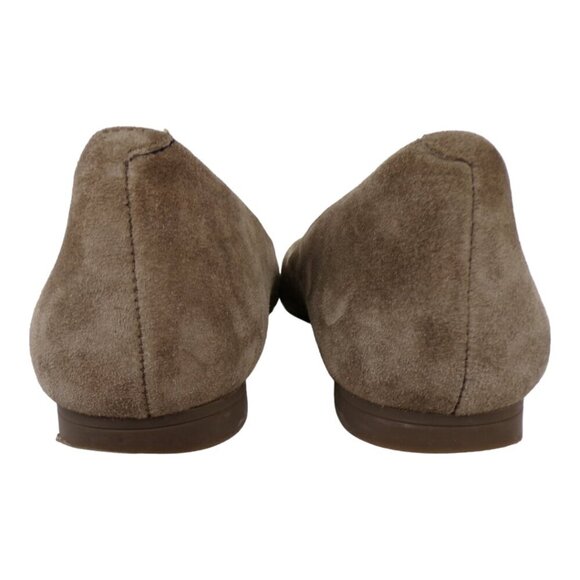 Vionic Gem Posey Taupe Perforated Suede Flats Size 6.5 #1313 - Picture 4 of 8